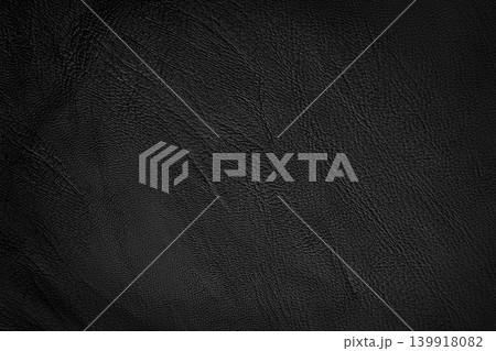 Black leather texture background with seamless pattern and high resolution. 139918082