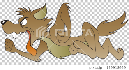 Hand-drawn animal illustration ☆ Wolf Hand-drawn animal illustration ☆ Wolf 139918669