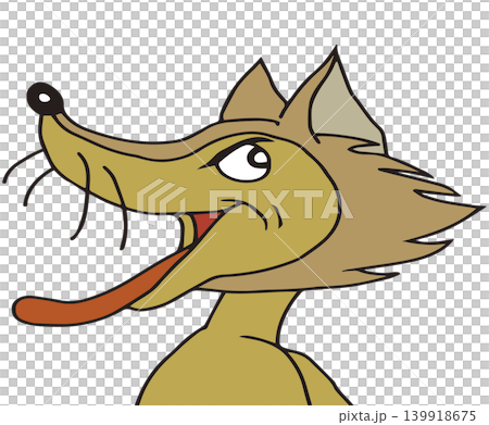 Hand-drawn animal illustration ☆ Wolf Hand-drawn animal illustration ☆ Wolf 139918675