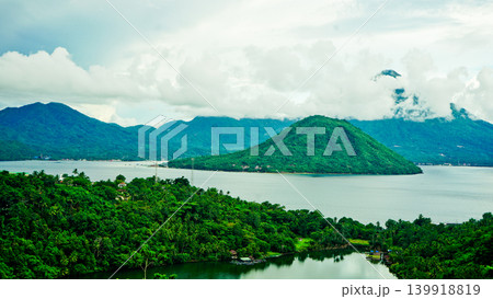 Beautiful view of Tidore Island, West Halmahera, Indonesia 139918819