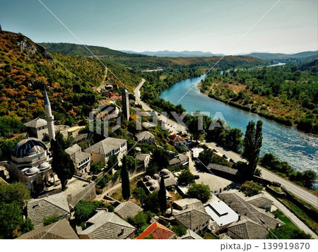 Pocitelj cityscape from above Pocitelj cityscape from above 139919870