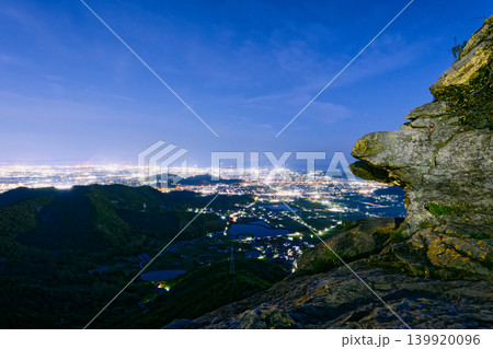 高御位山から見える夜景 高御位山から見える夜景 139920096