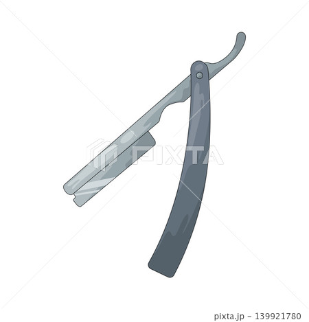 Illustration of Straight Razor 139921780