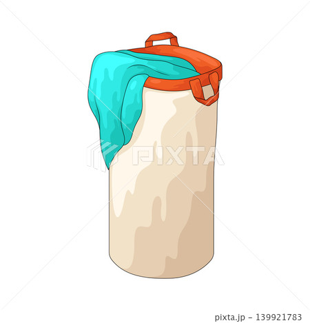 Illustration of Laundry Bag Illustration of Laundry Bag 139921783