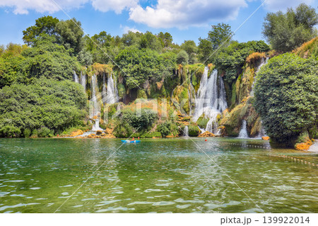 Remarkable Kravice waterfalls in the National Park of Bosnia and Herzegovina. 139922014