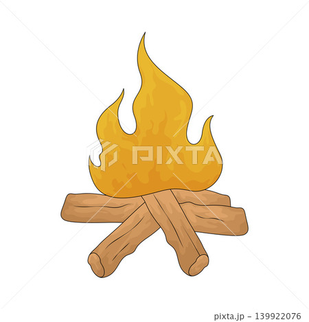 Illustration of Campfire 139922076