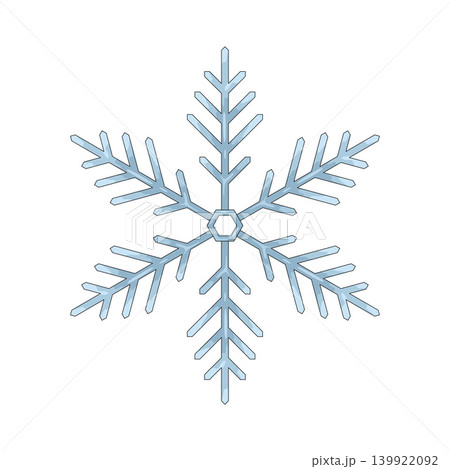 Illustration of snowflake Illustration of snowflake 139922092