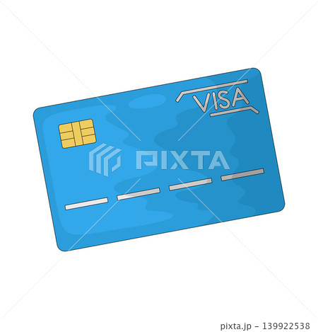 Illustration of Visa Illustration of Visa 139922538