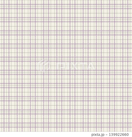 薄紫のチェック 139922660
