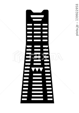 横浜ランドマークタワー ベクターイラスト 139922958