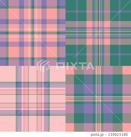 Womens fashion plaid bundle created for professional clothing production. The pack supports blouses, dresses, and skirts. Vector clarity keeps details sharp. 139923180