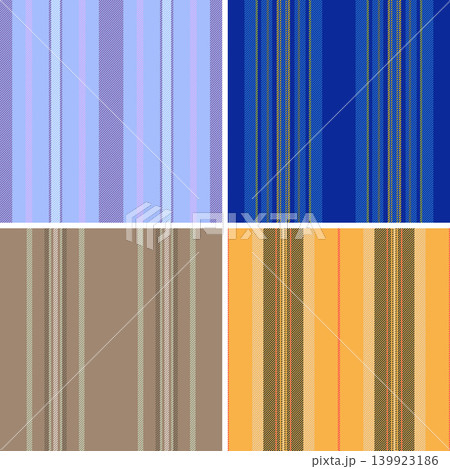 Striped bundle designed for holiday journals and planners. Coordinated lines patterns elevate seasonal stationery. 139923186