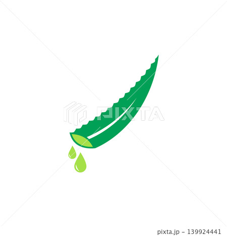 Aloe vera logo icon Aloe vera logo icon 139924441