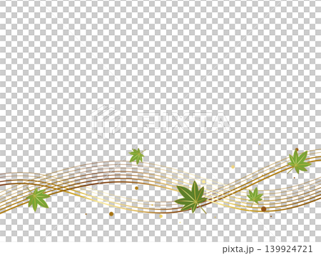Elegant lines and autumn foliage background; horizontal orientation; white and gold. Elegant lines and autumn foliage background; horizontal orientation; white and gold. 139924721