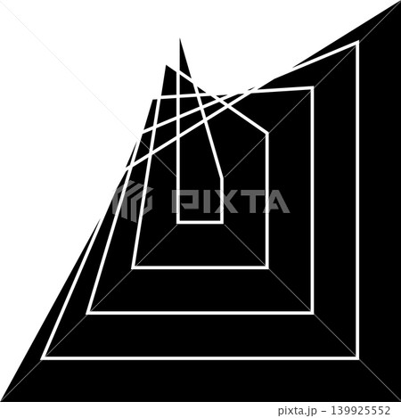 Square dynamic amorphous shapes. Design element geometric 139925552