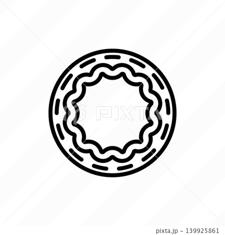 Healthy bronchus thin line icon. Modern vector illustration. Healthy bronchus thin line icon. Modern vector illustration. 139925861