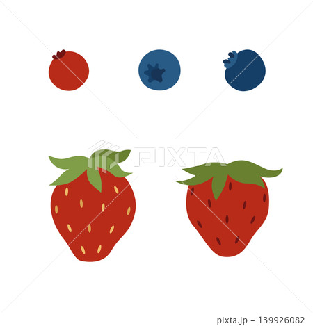 Hand-drawn autumn forest wild berries, cranberry, blueberry, strawberry collection for fall designs or packaging, food ingredients Hand-drawn autumn forest wild berries, cranberry, blueberry, strawberry collection for fall designs or packaging, food ingredients 139926082