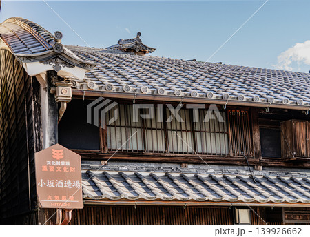 うだつの上がる町並みの景色 うだつの上がる町並みの景色 139926662