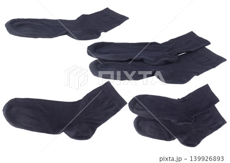 sock color blue isolated on white background sock color blue isolated on white background 139926893