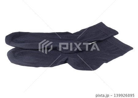 sock color blue isolated on white background sock color blue isolated on white background 139926895