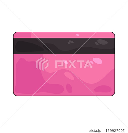 Illustration of credit card Illustration of credit card 139927095