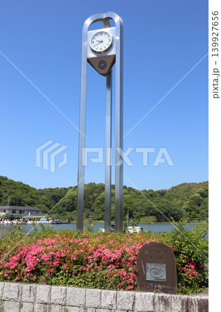 蓮華寺池公園　蓮華寺池　藤枝市　静岡県　東海地方　花・水・鳥・笑顔の楽園　蓮　れんげじいけ　　 139927656