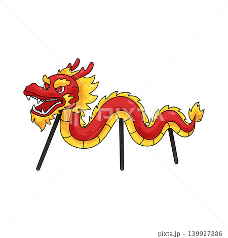 Illustration of dragon  139927886