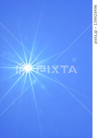 青空と太陽 フリースペースイメージ( fix撮影 ) 青空と太陽 フリースペースイメージ( fix撮影 ) 139928496