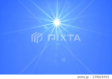 青空と太陽 フリースペースイメージ( fix撮影 ) 青空と太陽 フリースペースイメージ( fix撮影 ) 139928503