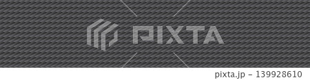 Woven braid herringbone three dimensional dark gray carbon texture Woven braid herringbone three dimensional dark gray carbon texture 139928610