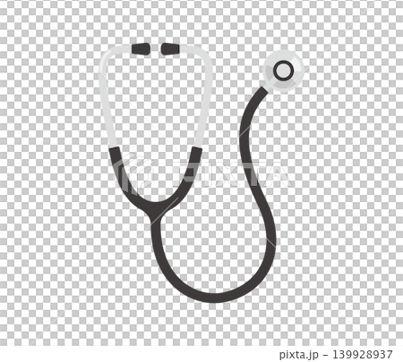 聴診器,フラットイラスト 聴診器,フラットイラスト 139928937