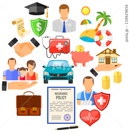 Insurance Services Concept Insurance Services Concept 139929656