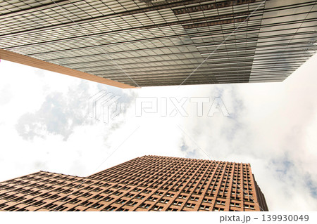 facades of modern buildings in the center of Berlin 139930049