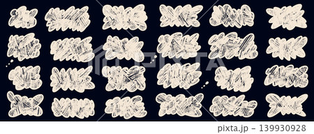 Chalk blobs and labels set. Cloudy fluffy crayon frame and white shape with label bubble. Cream undulate sticker with scallop edges. Promo cloud scribble and icon frame doodles. Vector fluffy labels Chalk blobs and labels set. Cloudy fluffy crayon frame and white shape with label bubble. Cream undulate sticker with scallop edges. Promo cloud scribble and icon frame doodles. Vector fluffy labels 139930928