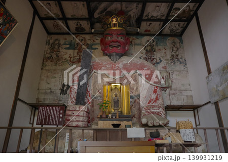 長野市典厩寺に安置された閻魔大王 長野市典厩寺に安置された閻魔大王 139931219