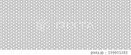 Fiber honeycomb outline with thin carbon hexagon on white for minimal tech design. Light grey nano hex cells form a uniform lace grid across the surface. Honeycomb monochrome vector for futuristic bg Fiber honeycomb outline with thin carbon hexagon on white for minimal tech design. Light grey nano hex cells form a uniform lace grid across the surface. Honeycomb monochrome vector for futuristic bg 139931283