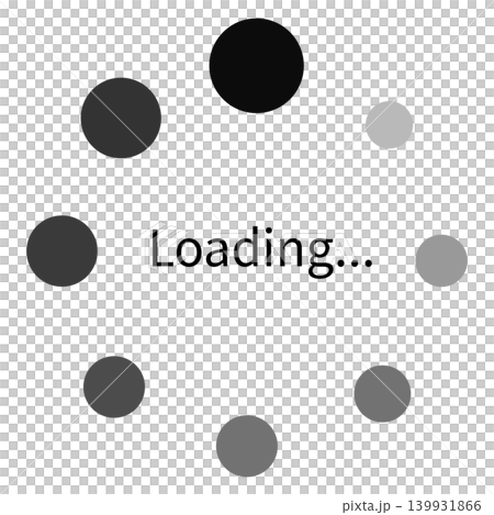 動画やアプリの読み込み中を表すローディングアイコンのベクターイラスト素材 動画やアプリの読み込み中を表すローディングアイコンのベクターイラスト素材 139931866
