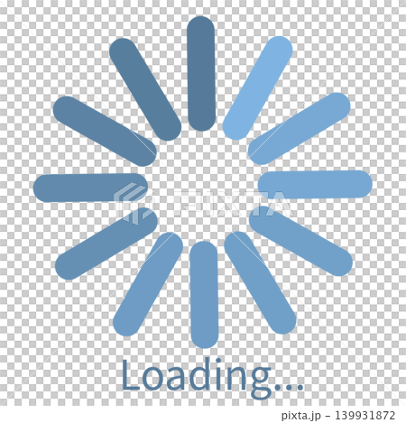 Vector illustration of a loading icon indicating that a video or app is loading. Vector illustration of a loading icon indicating that a video or app is loading. 139931872