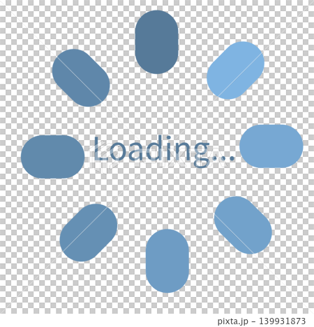 Vector illustration of a loading icon indicating that a video or app is loading. Vector illustration of a loading icon indicating that a video or app is loading. 139931873