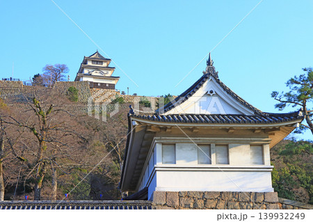 香川県丸亀市、丸亀城の風景 香川県丸亀市、丸亀城の風景 139932249