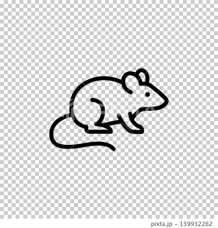 Icon showing a deer mouse, known carrier of hantavirus in various regions. Icon showing a deer mouse, known carrier of hantavirus in various regions. 139932262