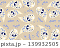 Sand Paisley seamless pattern, vector Sand Paisley seamless pattern, vector 139932505