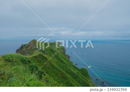 [積丹半島]北海道の大自然を堪能できる神威岬の風景 139932769