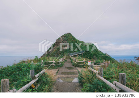 [積丹半島]北海道の大自然を堪能できる神威岬の風景 139932790
