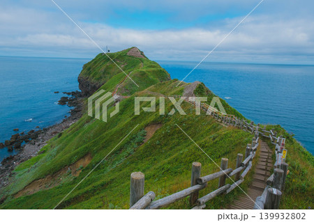 [積丹半島]北海道の大自然を堪能できる神威岬の風景 139932802