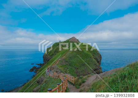 [積丹半島]北海道の大自然を堪能できる神威岬の風景 139932808