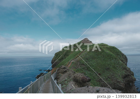 [積丹半島]北海道の大自然を堪能できる神威岬の風景 139932813