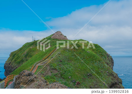 [積丹半島]北海道の大自然を堪能できる神威岬の風景 139932816