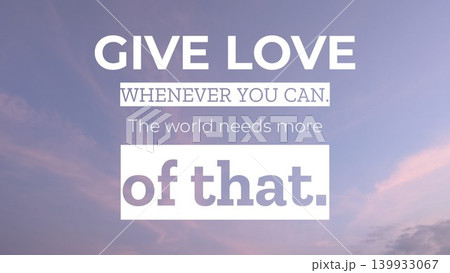 A beautiful gradient of blue, purple, and pink clouds forms the background for a love quote. The words are in white, with a transparent black box behind the last phrase, making the text pop. A beautiful gradient of blue, purple, and pink clouds forms the background for a love quote. The words are in white, with a transparent black box behind the last phrase, making the text pop. 139933067