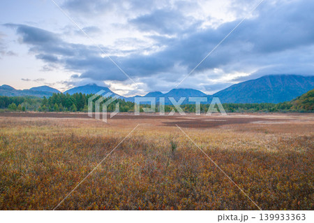 奥日光・小田代ヶ原の紅葉風景 奥日光・小田代ヶ原の紅葉風景 139933363